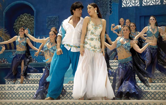 Kareena Kapoor and Shah Rukh Khan in “Billu.”